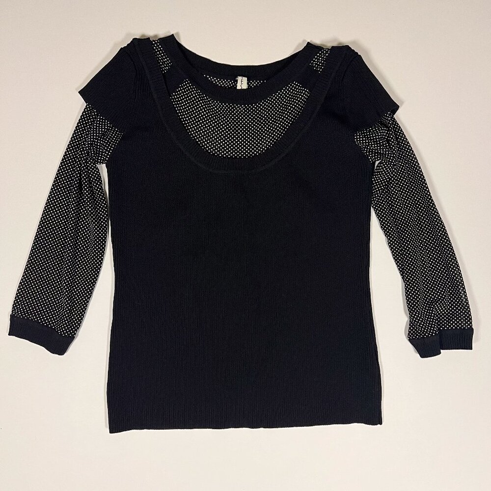 Vintage 90's/2000's Mesh Layered Top by Tessori
